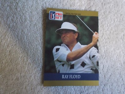 Pro Set 1990 PGA Tour Golf ''RAY FLOYD'' #17 Trading Card USA