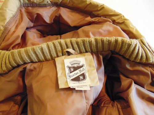 Saxton Hall Beige Down Feather Filled Long Hooded Winter Coat - Picture 10 of 14