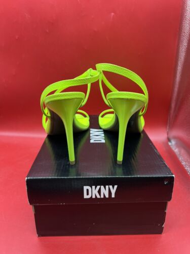 DKNY Danielle Strappy Dressy Open Toe Slingback Heels- Woman’s Size 8- New - Picture 3 of 4