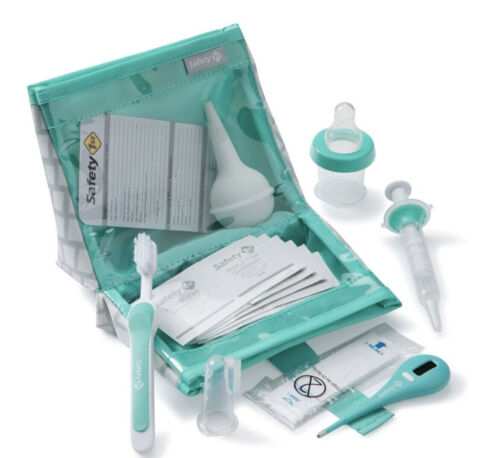 Safety 1ˢᵗ Nursery Baby Health Care Kit w/Thermometer & Travel Bag  21 Piece Set - Picture 1 of 2