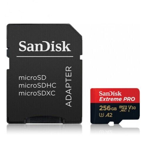 SanDisk 256GB Micro SD SDXC MicroSD TF Class 10 256 GB Extreme PRO 200MB/s - Picture 4 of 4