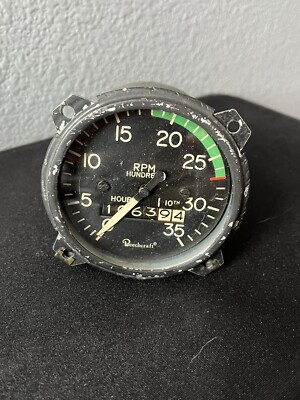 Beechcraft Tachometer 35-324365-13 (1559) Airplane. 3500 Rpm | eBay