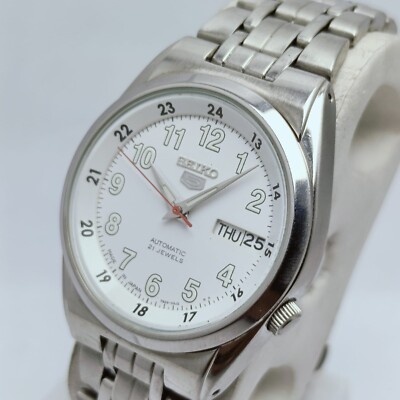 Seiko Automatic Railway Time 7S26-020 Vintage Men's Watch