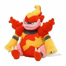 Pokemon Center Original Plush Toy Pokemon fit Magmortar Magbrant Maganon