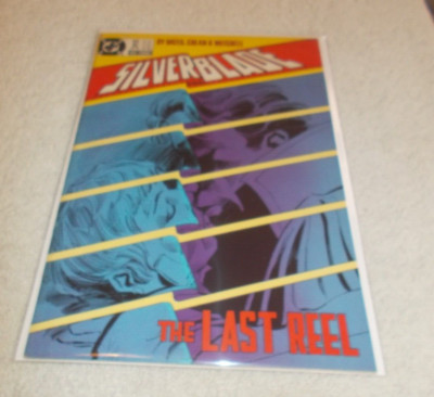 SILVERBLADE # 12 VG- DC COMICS 1988 LAST FINAL ISSUE OF SERIES!