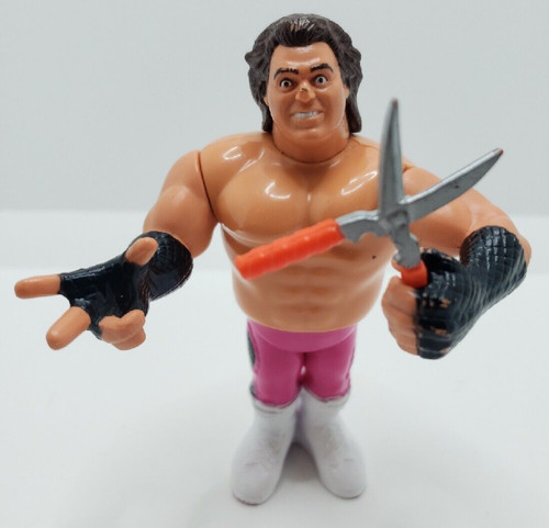 WWF Hasbro Brutus The Barber Beefcake Figure Compl...