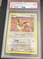 Pokemon Cards: Majestic Dawn Common: Eevee 62/100 PSA 9 on eBay