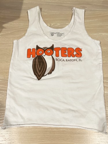 HOOTERS WingHouse Uniform Tank Top Shorts Pantyhose Socks Name Tag Pouch PICK - Picture 24 of 158