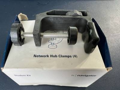 Texas Instruments Hub Network ! Texas Instruments TI-Navigator Network Hub clamps, in BOX (Lot of 4 ...