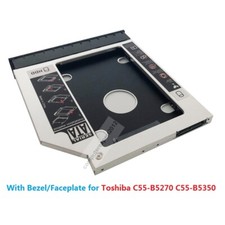 SSD HDD Hard Drive Optical Caddy Tray Frame for Toshiba C55-B5270 C55-B5350 DVD