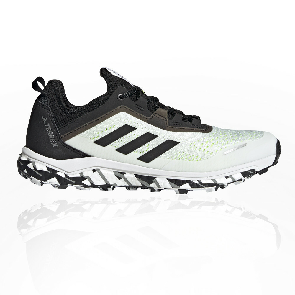 adidas Mens Terrex Agravic Flow Trail Running Shoes Trainers Sneakers White  | eBay