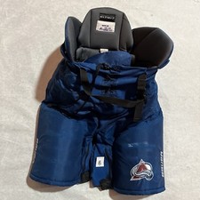 Game Used 21-22 Cale Makar Colorado Avalanche Blue (Home/Away) Bauer Pants W/COA