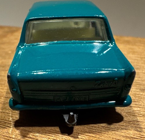 Scatola fiammiferi vintage Lesney Ford Zephyr 6 n.33 verde - Foto 5 di 7