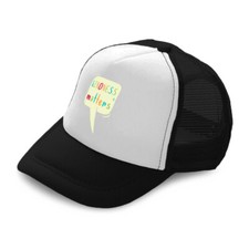 Kids Trucker Hat Kindness Matters A Polyester Boys Caps Girls Caps Adjustable