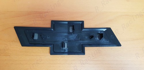 New Gloss Black Front Bowtie Emblem Only For 2016 - 2018 GM Silverado 1500 - Picture 6 of 6
