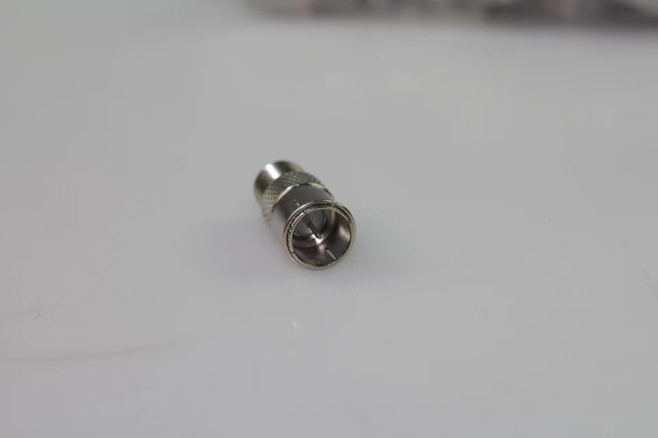 Menge Von 95 F-Typ Quick Aufsteckbaren Adapter Stecker - Buchse Coax - Bild 4 von 4