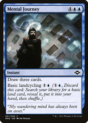 MTG 2021 MENTAL JOURNEY - INSTANT - Magic Gathering card