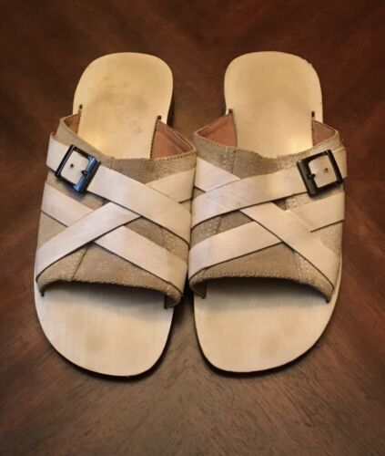 Gentle Souls Women's Lark Ruffle Strap Sandal - Flat Comfort Sandals With Closed Heel
