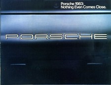 Porsche Audi 1983 Dealer Brochure