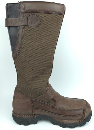 Danner Mens 8 EE Brown 17" Sharptail Snake Outdoor Hunting Gore Tex Boots - Picture 5 of 10