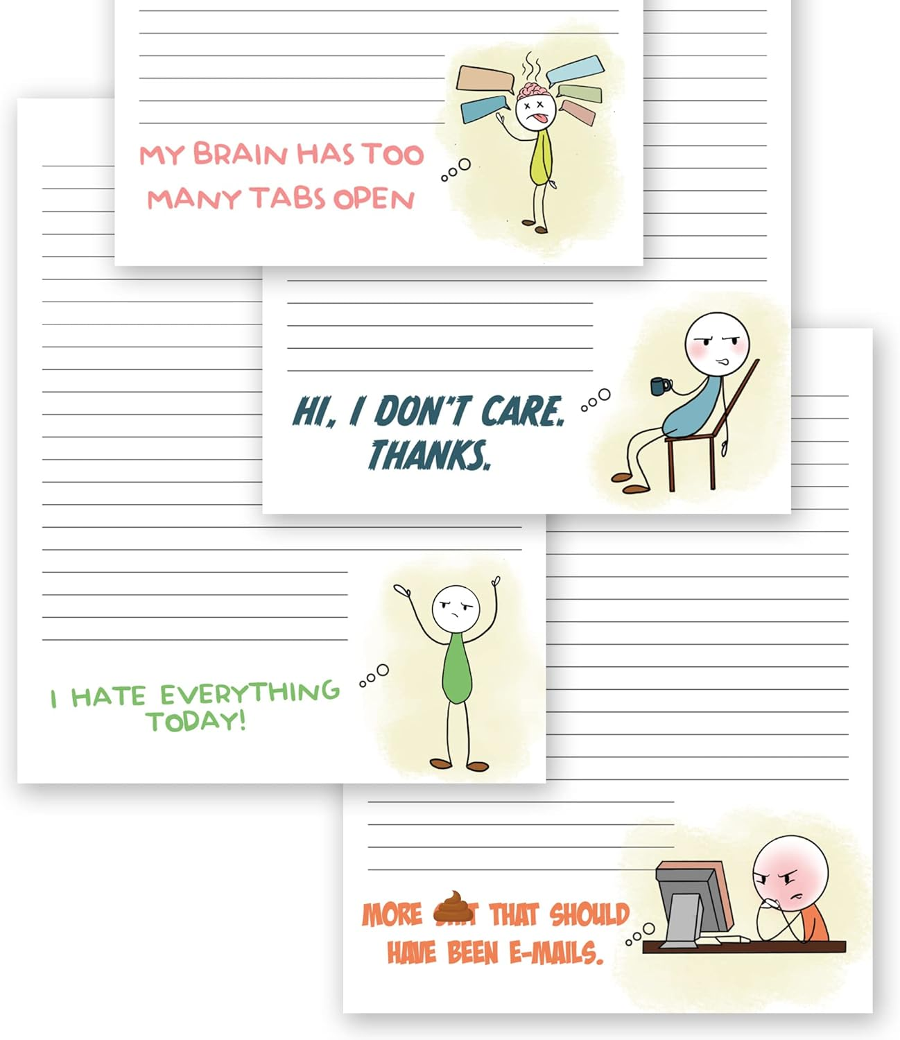 Super Funny Notepads That Will Make You Laugh - a Hilarious Christmas Gift for Y