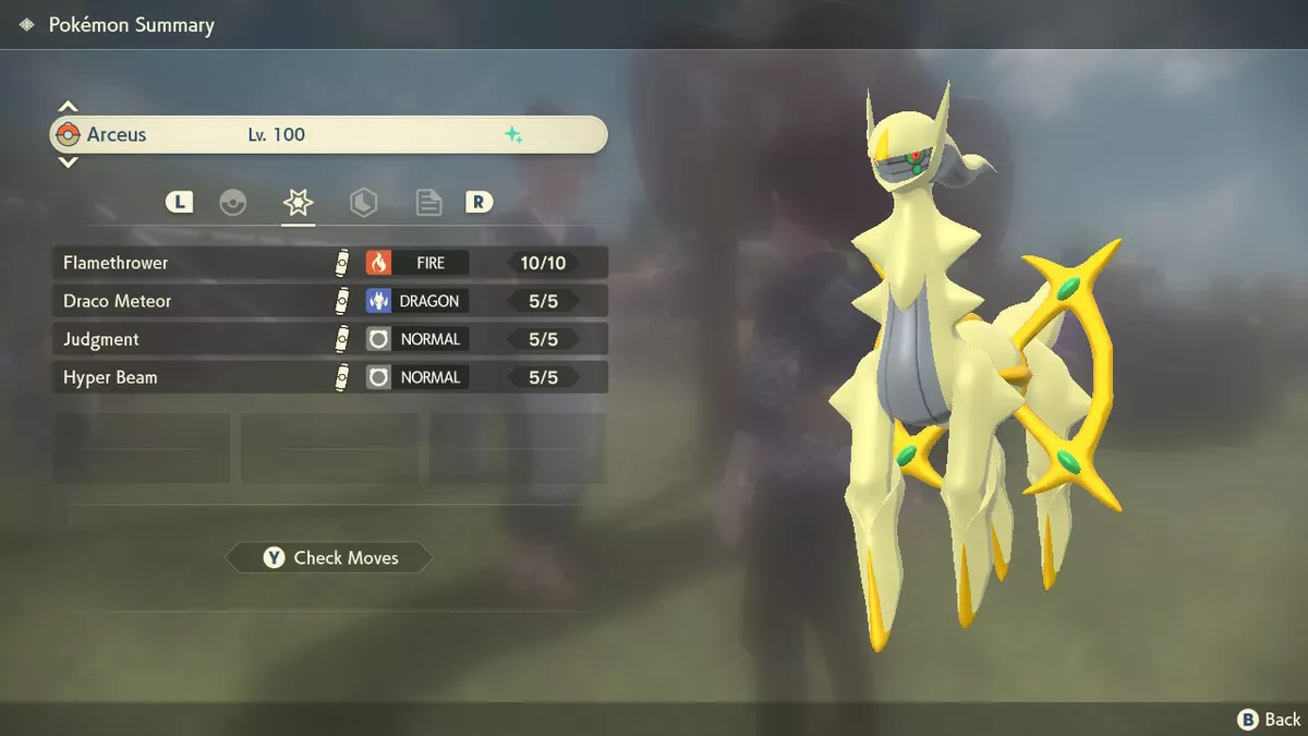 Pick 1 Shiny 6IV Max Stats Effort Legendary Pokemon for Legends