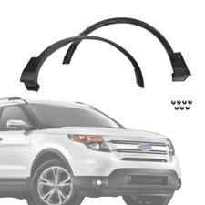 Front Lh Rh Fender Flare Wheel Well Arch Molding Fit For Ford Explorer 2011-2015 Front Lh Rh Fender Flare Wheel Well Arch Molding Fit For Ford Explorer 2011-2015