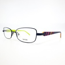 Kensie Mismatch NV Eyeglasses Frames Blue Yellow Pink Oval Full Rim 50-16-135