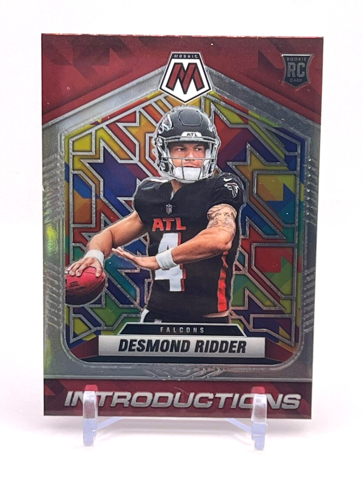 2022 Mosaic Football Desmond Ridder Introductions RC #I-2 Falcons