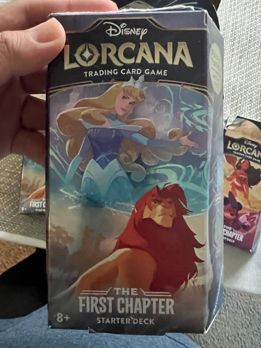 lorcana starter decks Disney Lorcana: Reign of Jafar Chapter 8 Starter Deck (Tiana and Bruno)