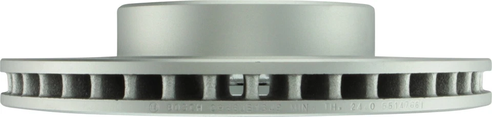 Bosch QuietCast Disc Brake Rotor Front For 1991-1995 Volvo 940 - Image 3 of 4