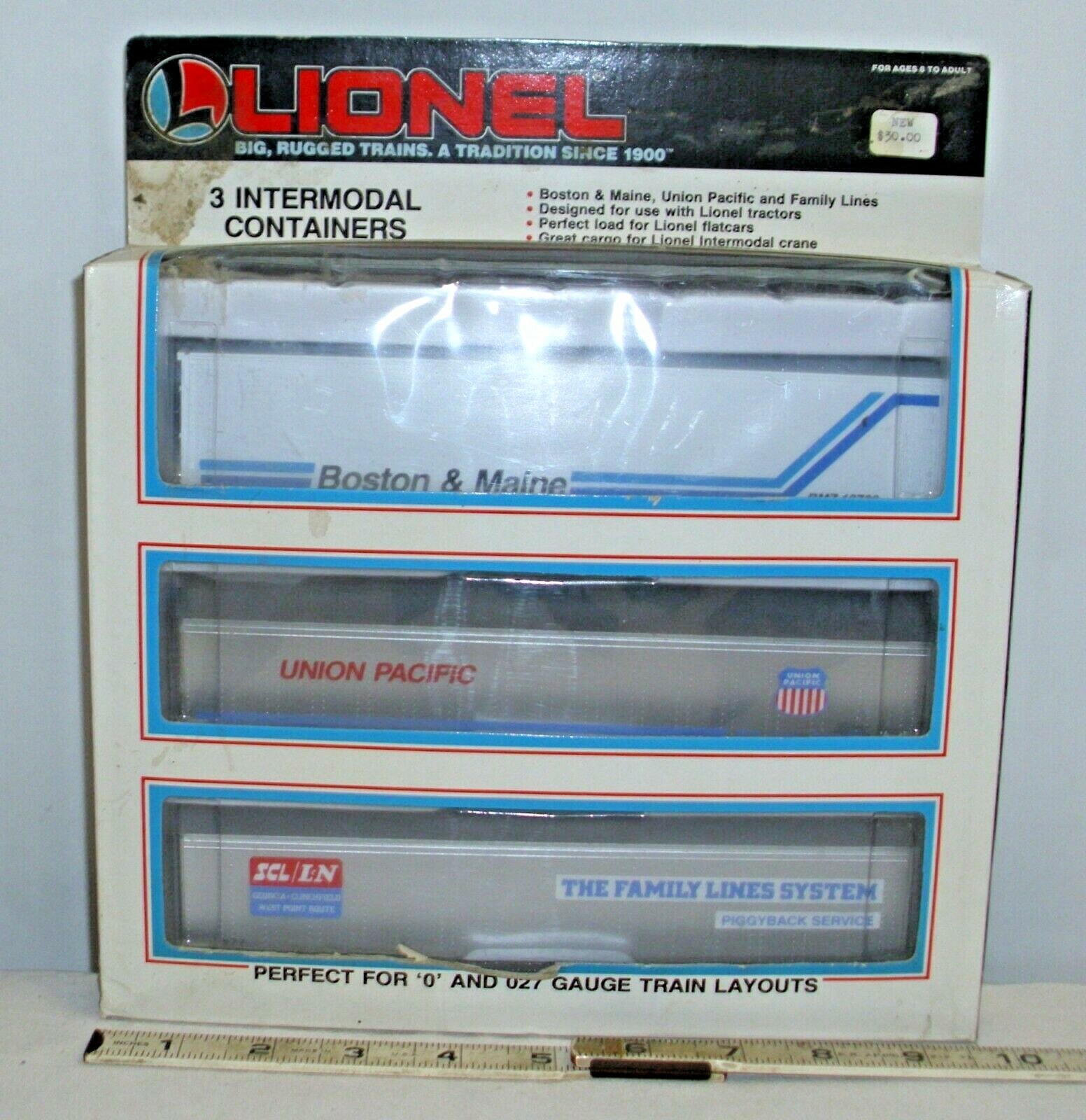 lionel intermodal cars