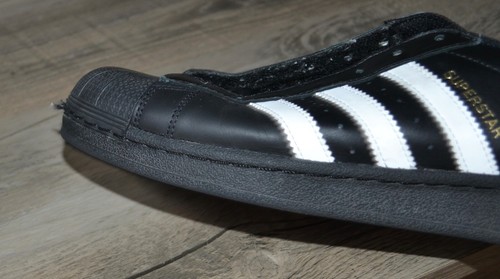 Adidas Women's Superstar Size Core Black & White sz. 9 - Picture 9 of 24