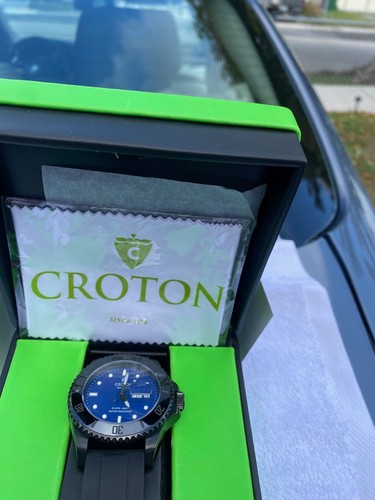 CROTON SEA DIVER LIMITED EDITION NEW, 660 FEET WATER RESISTANT Ceramic Bezel - Picture 5 of 16