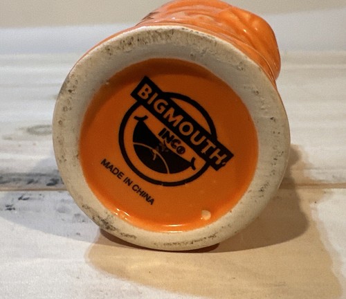 Orange Big Mouth 3” Tiki Bar Shot Glass - Picture 6 of 6