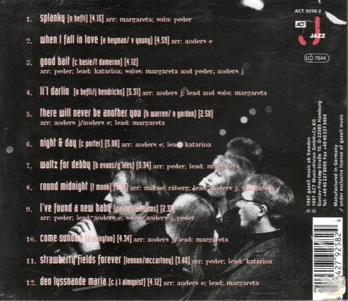 The real group - Jazz:Live - CD - Gebraucht - Bild 2 von 2