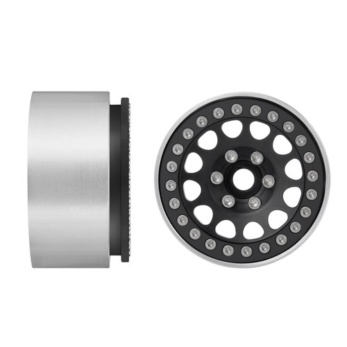 FLYXM 1.9" Wheel Rim Beadlock For 1/10 TRX4 SCX10 D90 CC01 RC4WD Rock Crawler - Picture 9 of 10