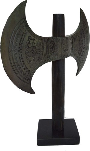 Double Headed Axe - Large Bronze Labrys - Museum Reproduction - Minoan Period - Picture 5 of 5