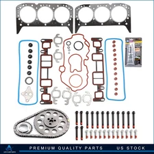 Timing Chain Kit For 4.3L 99-05 Chevrolet Astro GMC Jimmy Cover Gasket Bolts Set