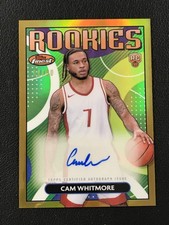 2023-24 Finest #RFA-CW Cam Whitmore Rookie Finest Autograph Gold Refractor /50