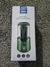 AFMAT Vertical 6 - 12mm Plug-in Electric Pencil Sharpener Green for Home / Offic