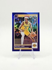 Maxwell Lewis 2023-24 Hoops Premium Stock RC Blue Prizm SP #/120 #56