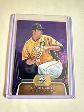Gerrit Cole 2012 Bowman Platinum Prospects Purple Refractor #BPP69