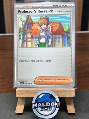 Professor's Research 085/086 Black Bolt Uncommon NM 2025