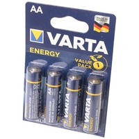Varta Energy Batterie Alkaline, Mignon, Aa, LR06, 1.5V 4Er Pack