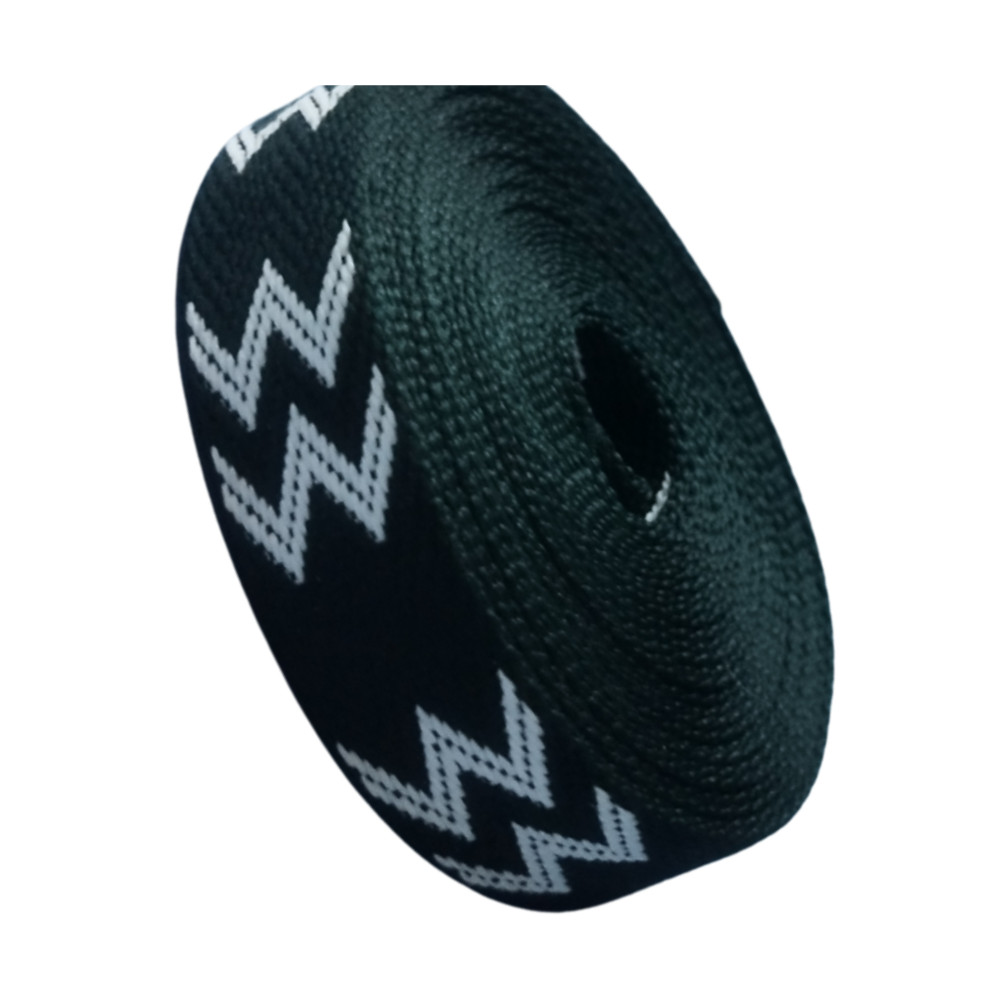 Sangle polyester vert empire 25mm au mètre pour couture de sac banane DIY