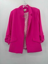 Pre-Owned Skies Are Blue Pink Size Large Blazer