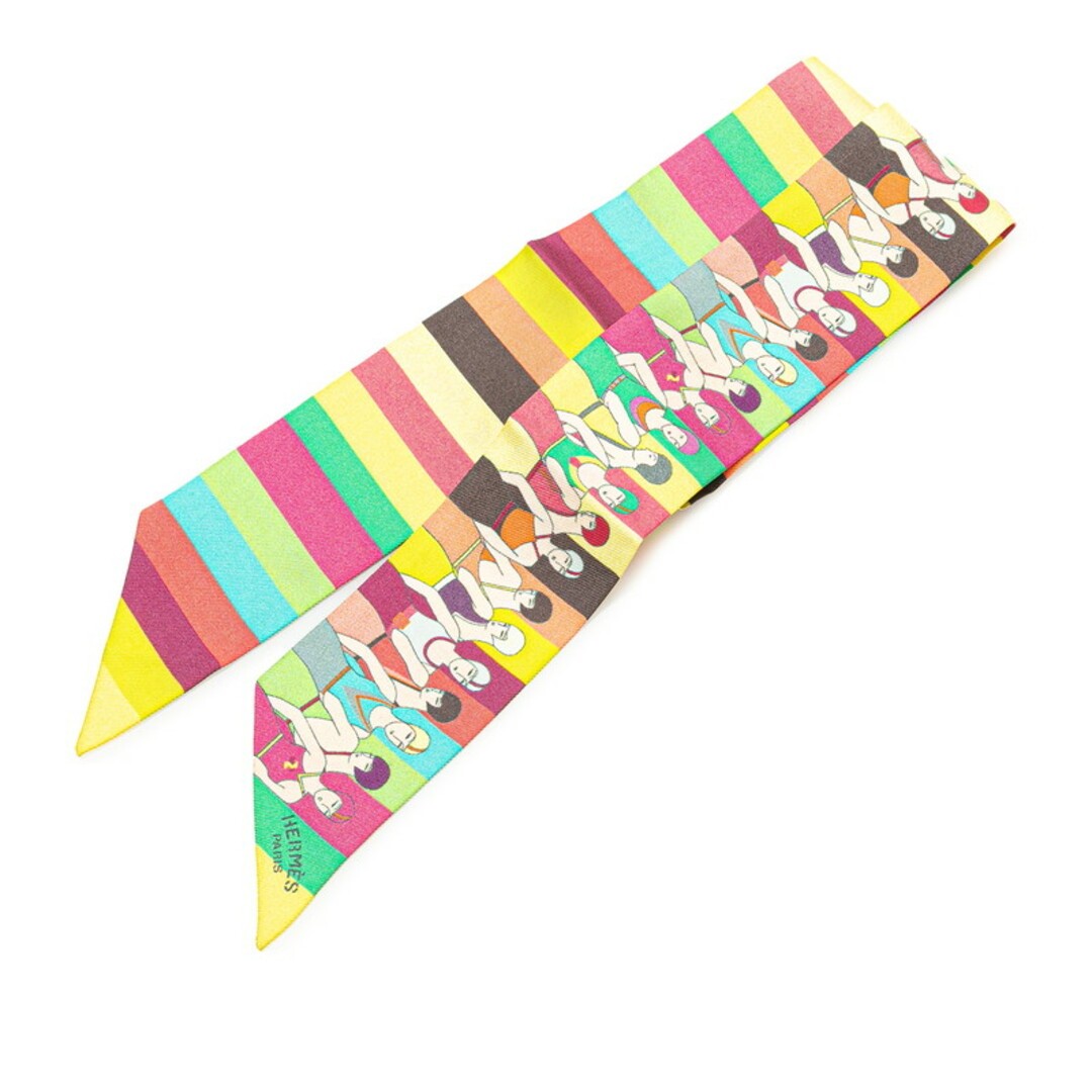 Hermes   Les Baigneuses Swimsuits Water Players Scarf Silk Women 1-0198183