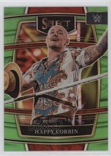 2022 Panini Select WWE Concourse Neon Green Prizm 3/49 Happy Corbin #51 x5u
