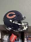LUTHER BURDEN SIGNED CHICAGO BEARS F/S SPEEDFLEX AUTHENTIC HELMET BECKETT QR